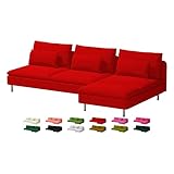 Custom Made Soderhamn Sectional Couch Velvet