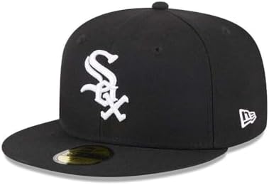 Amazon.com : New Era MLB Basic SNAP 950 Chicago WHITESOX Black
