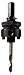1/2 Inch Quick Change Speed Arbor, Mandrel. Fits 1-1/4 through 6-Inch Hole Saws. Rugged Steel Construction with 2 Locking Pins. Outstanding Design and Performance Exclusively From Cz Garden