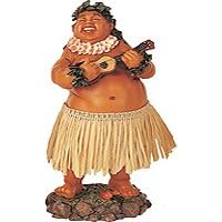 KC Hawaii Leilani Dashboard Hula Doll Local Boy with Ukulele 7 inches