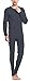 Men's Ultra Soft Thermal Underwear Top & Bottom Set With Fleece Lined