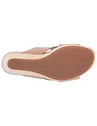 Calvin Klein Jacolyn Sandalia de cuña para mujer