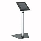 Pyle PSPADLK55 Tamper-Proof Anti-Theft iPad Kiosk Safe Security Public Floor Stand, Holder, Public Display Case with Adjustable Height & Cable Management for iPads 2/3/4/Air