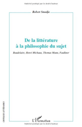 De la littérature à la philosophie du sujet
