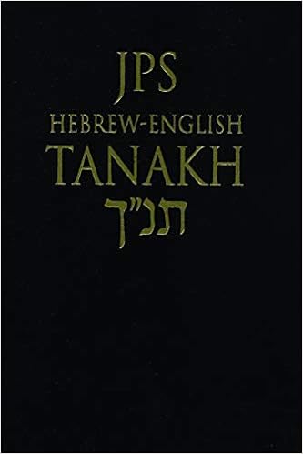 Jps Hebrew English Tanakh Jewish Publication Society Inc 9780827607668 Amazon Com Books