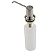 VAPSINT Modern Commercial Brushed Nickel Liquid Built In Deck Mount Soap Dispenser Pump, For Kitchen Sink Faucet