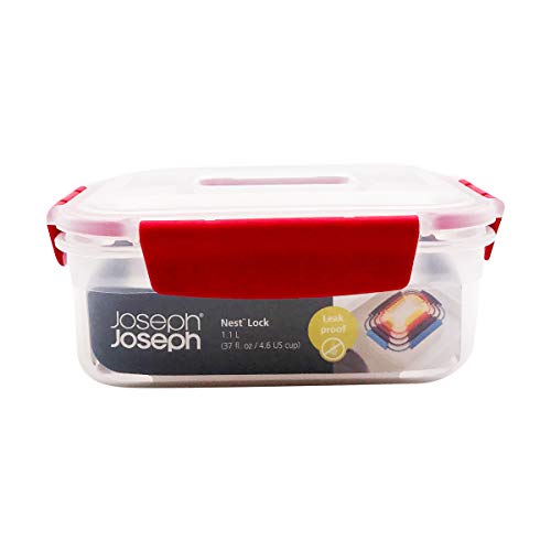 Joseph Joseph Nest Lock Plastic Food Storage Container Set with