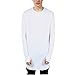 OLRIK Mens Thumb Hole Cuffs Long Sleeve T-Shirt Basic Tee