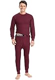 Rocky Men's Wicking Thermal Underwear 2 Piece Pants & Shirt, Long Johns/Sleeve