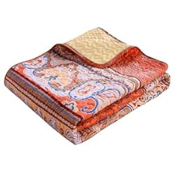 Exclusivo Mezcla Reversible Microfiber Boho Striped