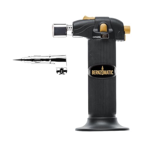 Photo 1 of Bernz-O-Matic ST2200T Micro Flame Butane Torch Kit, Small, Black