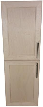 Wood Cabinets Direct MAX-BP-256-2DRP-28/28 Maxwell BP Recessed In The Wall Frameless Pantry Medicine Cabinet, 56"x3.5"