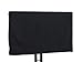 Covermates Outdoor Full TV Cover - Various Sizes, Light Weight Material, Weatherproof, Dustproof, Remote Pocket, Outdoor TV Covers, 50-54 Inch Screen Size, Black