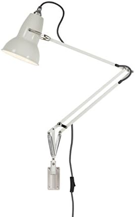 Anglepoise Original 1227 Lamp with Wall Bracket, Linen White with Grey Cable