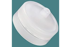 Ks-Tek Plastic Clear Reusable Syringe Filter Used with Filter Membranes, Durable and Stable for Lab Filtration (50mm,1)