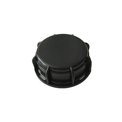BE-TOOL IBC Tank Fitting,1PC IBC Tank Accessories End cap S60X6 60 mm Coarse Thread IBC Tote Tank Cover(Standard seals)