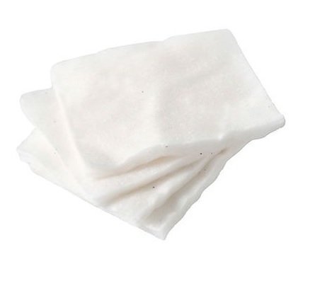 Japanese Organic Unbleached Cotton No Adhesives - 25 Small Pads