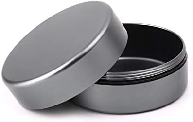 HealthyBear Empty Tin Containers, EDC Sealed Dustproof Moisture-Proof Reusable Metal Round Mini Portable Storage Jar Box For Jewelry, Candy, Tea, Spices, Soap,Lip Balm benchmark