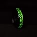 King Will Aurora 8mm Rose Gold Celtic Dragon Aurora Luminou Glow Titanium Wedding Ring for Men Women
