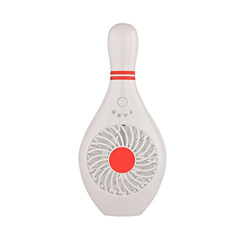 AUOTO Handheld Fan Mini USB Bowling Pin Fan Portable Small Personal Fan