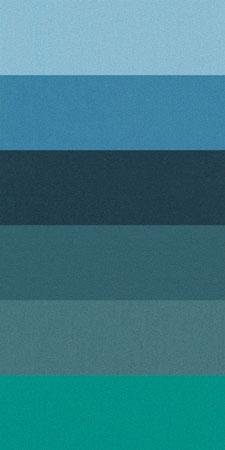 Sue Spargo 1/64 Cuts of Merino Wool Fabric, Pack of Six Colors - Teals