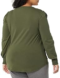 Amazon Essentials Women's Long-Sleeve Crewneck