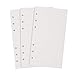 A6 Refill Paper Refillable Paper Squared Filler Paper Loose Leaf Paper 6-Holes Inserts 135 Sheets 270 Pages