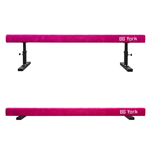 86 York Adjustable Balance Beam Gymnastic Equipment for Kids Home Practice 8 ft Long