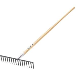 rake with blades