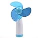 KLOUD City Blue Personal Hand-held/Portable Battery Operated Mini Air Fan for Home and Travel