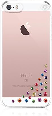 Bling-My-Thing - Diffusion - Clear Case for Apple iPhone SE/5/5S - Retail Packaging - Rainbow Mix