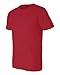 Bella + Canvas Unisex Jersey Short-Sleeve T-Shirt XL RED