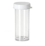 Cafe Cubano Small Plastic Prescription Vials with Snap Caps, 3 Dram Pill Bottle Clear Vials (20 Units) Containers with Snap Caps for Storing Pills, Prescription, Medication, Gold, and Small Items (20)