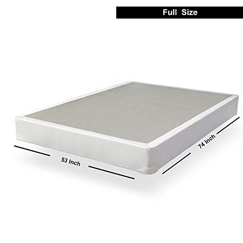 Continental Sleep, 8-Inch Fully Assembled Waterproof Vinyl System Innerspring Mattress and 8-inch Box Spring/Foundation Set, Full Size