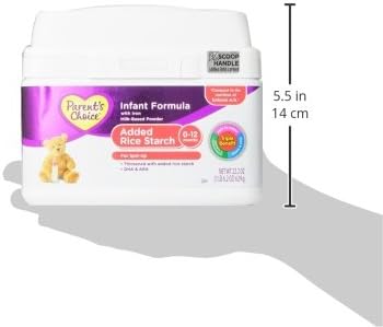 parents choice rice starch formula