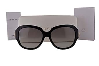 Versace VE4304 Sunglasses Black w/Gray Gradient Lens GB111