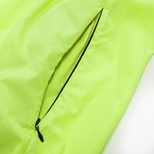 B Blesiya Unisex waterdichte winddichte regenjas fietsjas reflecterende loopjas fietskleding fietsshirt - Image 7