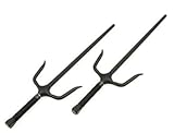 Japanese Octogan Sai - Black Finish - 19.5 inch