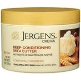 Jergens Crema Deep Conditioning Shea Butter Body Cream with Oatmeal, 8 oz