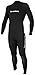 Lemorecn Mens Wetsuits Jumpsuit Neoprene 3/2mm Full Body Diving Suit (3031black-L)