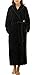Urban CoCo Women's Super Plush Microfiber Fleece Bathrobe Robe with Side Pockets
