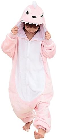 Juxy Couture Kids Dinosaur Onesie Pajamas Kigurumi Costume for Kids (7-8 yrs)