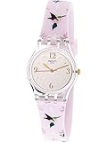 Swatch Women's Envole Moi LK376 Clear Silicone Swiss Quartz Fashion Watch