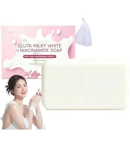 korean white strawberry whitening soap with glutathione Gluta Milky 𝑊hite Soap, Skin Gluta Milky 𝑊hite Niacinamide 𝑆oap, Glutamilk 𝐖𝐡𝐢𝐭𝐞𝐧𝐢𝐧𝐠 Soap, Glutamilk Bar for Face, Body, Firm & 𝐵rightening Skin, Deep Cleans, Exfoliate (1pc) : Beauty & which foods have glutathione Peptide Research Flavor:Snickerdoodle
