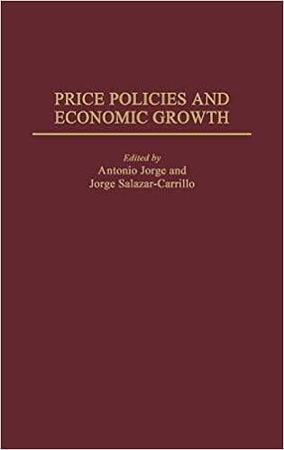 Price Policies And Economic Growth Contributions To The - 