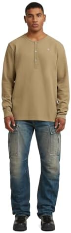 Herren Structured Tweeter Granddad T-Shirt