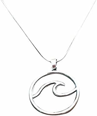 Infgreate ✈✈✈♛Fashion Ocean Wave Pendant Necklace Women Sweater Chain Party Club Date Jewelry