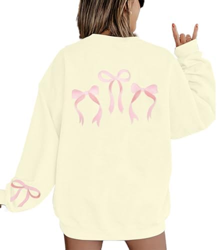 Bye Bye　y2k　00s　coquette　編み上げリボン　バレエコアᥫ᭡ Amazon.com: Pink Bow Coquette Y2K Women's Aesthetic Trending