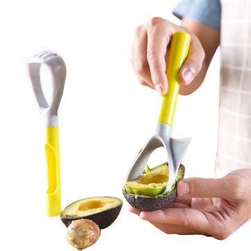 Multifunction Kitchen Avocado Slicer Plastic Fruit Pitter Useful