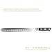 KESSAKU Carving Knife - 12 inch - Dynasty Series - Razor Sharp - Granton Edge - Forged ThyssenKrupp German High Carbon Stainless Steel - G10 Garolite Handle with Blade Guard